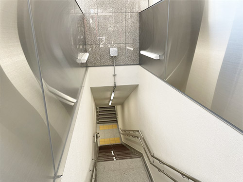 横浜市中区花 地下道改修工事/完成1 横浜市中区花 地下道改修工事/完成1